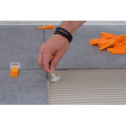 Levelit clips (H6-12mm) dikte 1mm - pak van 500