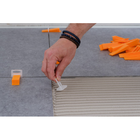 Levelit clips (H15-25mm) dikte 4mm - pak van 100