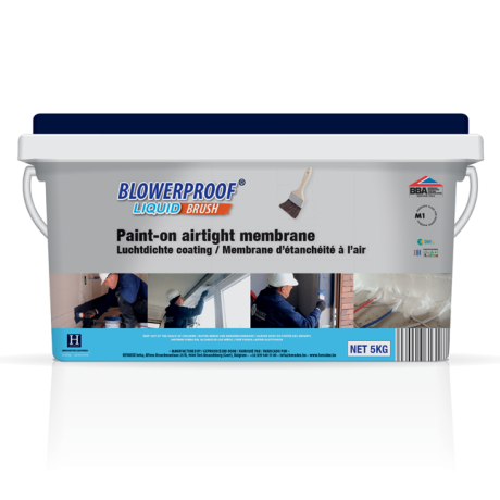 Blowerproof Liquid Brush 5KG blauw/zwart Blowerproof Liquid Brush 5KG blauw/zwart
