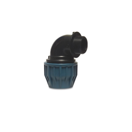 Koppelstuk bocht 90° 50mm x2 Koppelstuk bocht 90° 50mm x2