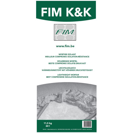Isolatiechape Fim K/K zak 60 liter Isolatiechape Fim K/K zak 60 liter