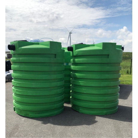 Stockagetank rond bovengronds 6.000L
