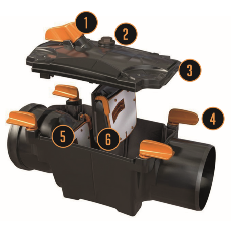 OTTIMAKLEP VOOR TSK ø125/ø160  OTTIMAKLEP VOOR TSK ø125/ø160