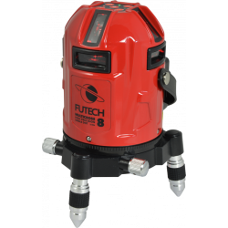 FUTECH MC8 HPSD kruislijnlaser Rood + Statief 300cm in koffer