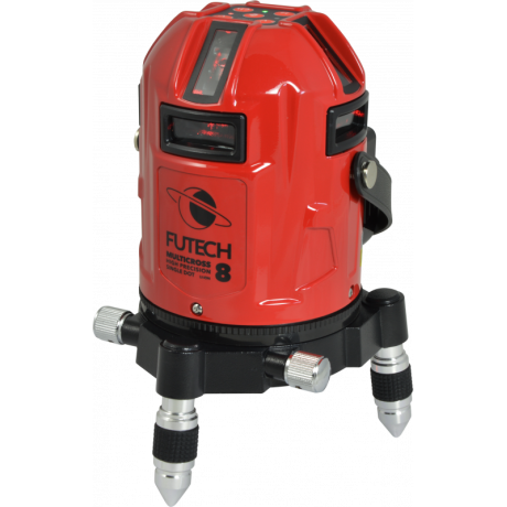 FUTECH MC8 HPSD kruislijnlaser Rood + Statief 300cm in koffer
