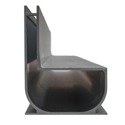 YU FastDrain 75 afvoergeul 1m + koppeling