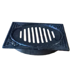 Rooster gietijzer 30x30 - voor buis diam.250