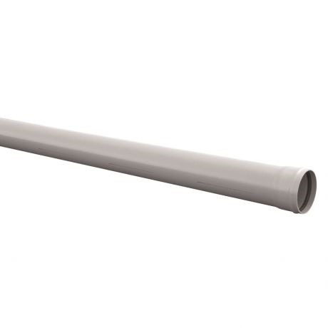 PVC buis gemoft Benor D200x3.9 Grijs SN2 3m
