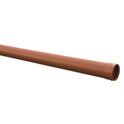 PVC buis gemoft Benor D200x3.9 RB SN2 5m