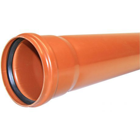 PVC buis gemoft Benor D110x3.2 RB SN4 1m PVC buis gemoft Benor D110x3.2 RB SN4 1m