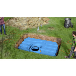 Easy Rain regenwatertank 3.000L