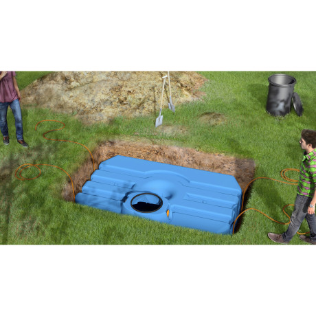 Easy Rain regenwatertank 3.000L
