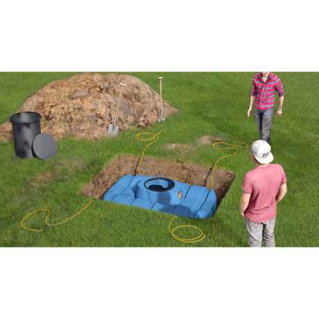 Easy Rain regenwatertank 1.500L