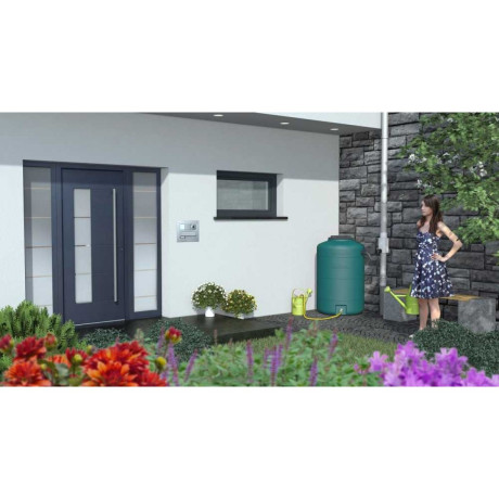 Rainsaver Regenwaterton 500L groen Rainsaver Regenwaterton 500L groen