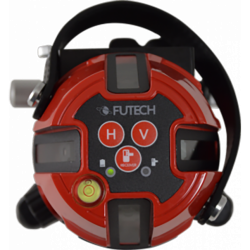 FUTECH MC5 SD kruislijnlaser Rood FUTECH MC5 SD kruislijnlaser Rood