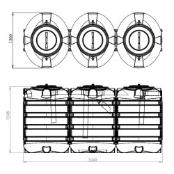 DS Huishoudelijk Waterzuiveringsstation Veco Clear 4500L