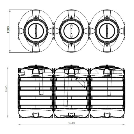 DS Huishoudelijk Waterzuiveringsstation Veco Clear 4500L