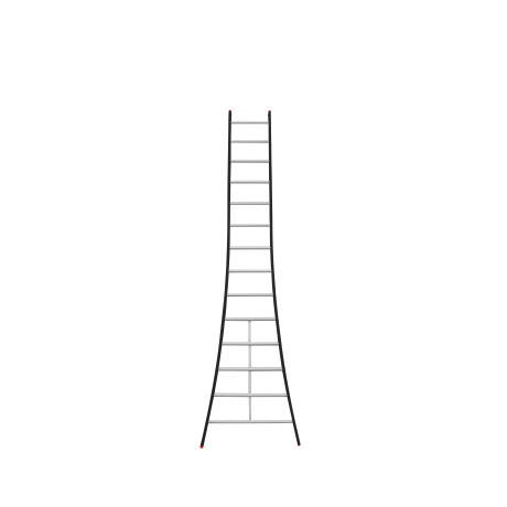 Gedimax ladder (gebogen) 16 sporten Gedimax ladder (gebogen) 16 sporten