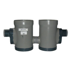 Vetvanger dubbele sifonput diam.315 - aansluiting 2x110