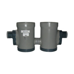 Vetvanger dubbele sifonput diam.250 - 2x110