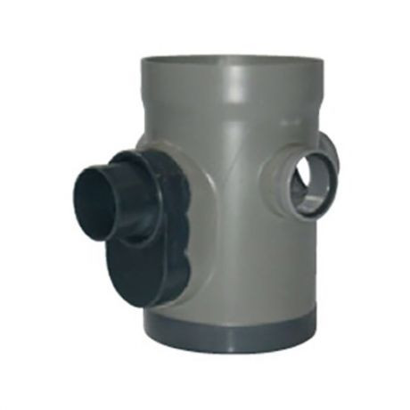Sifonput diam.315 - aansluiting 3x125/1x125