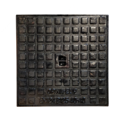 Putdeksel gietijzer nodulair 12.5T 60x60