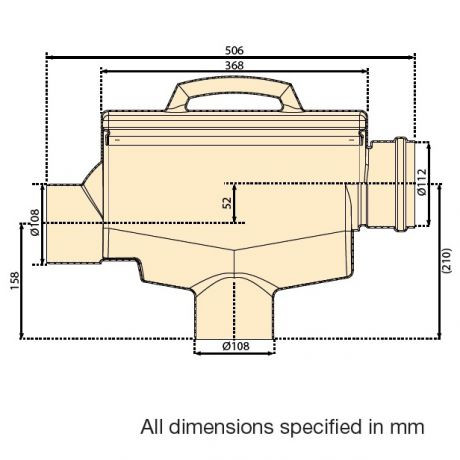DS 6818 vortex filter (ingebouwd in tank) DS 6818 vortex filter (ingebouwd in tank)