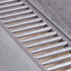 ACO Euroline 100 Shadow grey rooster + uitloop ACO Euroline 100 Shadow grey rooster + uitloop