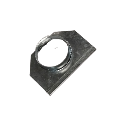 ACO Large Galva maasrooster eindplaat met uitloop 110mm ACO Large Galva maasrooster eindplaat met uitloop 110mm