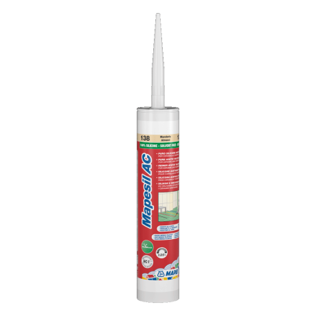 Mapei Mapesil AC silicone 310ml Goudstof nr135 Mapei Mapesil AC silicone 310ml Goudstof nr135