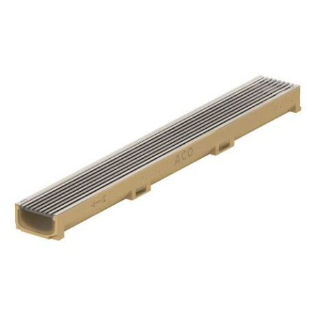 ACO Euroline 60 inox lengtestaafrooster 