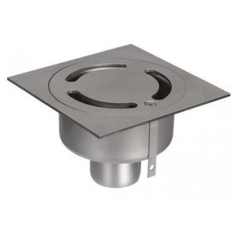 ACO EKO klokrooster inox matte 30x30