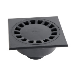 Klokput PVC 15x15 donkergrijs