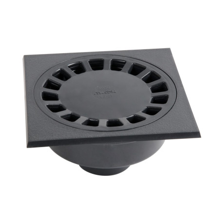 Klokput PVC 15x15 donkergrijs Klokput PVC 15x15 donkergrijs
