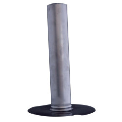 EPDM afvoerbuis in ALU Ø63mm-L60cm zelfklevend