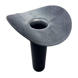 EPDM afvoerbuis in PE Ø40mm-L60cm