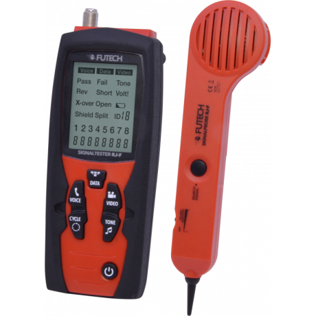 FUTECH Signaltester RJ-F Multifunctionele kabeltester met toongenerator FUTECH Signaltester RJ-F Multifunctionele kabeltester met toongenerator