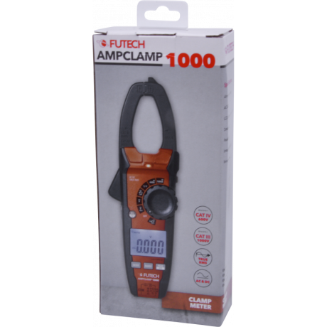 FUTECH Ampclam 1000  multimeter met stroomtang FUTECH Ampclam 1000  multimeter met stroomtang