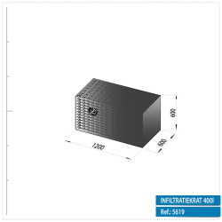 DS infiltratiekrat geotextiel 400L