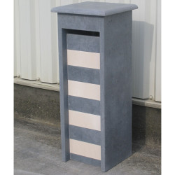 Brievenbus ALICANTE HAT BLAUW/WIT Brievenbus ALICANTE HAT BLAUW/WIT