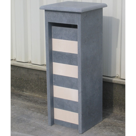 Brievenbus ALICANTE HAT BLAUW/WIT Brievenbus ALICANTE HAT BLAUW/WIT