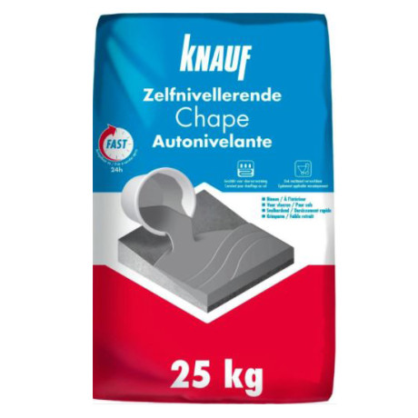 Knauf zelfnivellerende dekvloer 25KG Knauf zelfnivellerende dekvloer 25KG