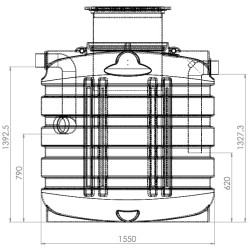 DS VA PRO Vetafscheider professioneel gebruik 1929L - NG6 DS VA PRO Vetafscheider professioneel gebruik 1929L - NG6