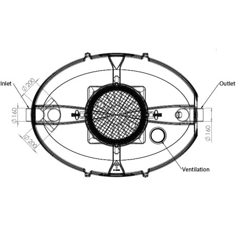 DS VA PRO Vetafscheider professioneel gebruik 2865L - NG9 DS VA PRO Vetafscheider professioneel gebruik 2865L - NG9
