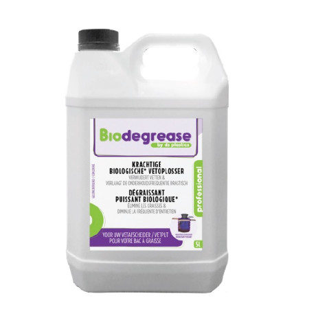 Biologische vetoplosser voor vetafscheider 5L Biologische vetoplosser voor vetafscheider 5L
