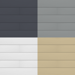 FAZA gevelplaat stalenpakket (4 kleuren)