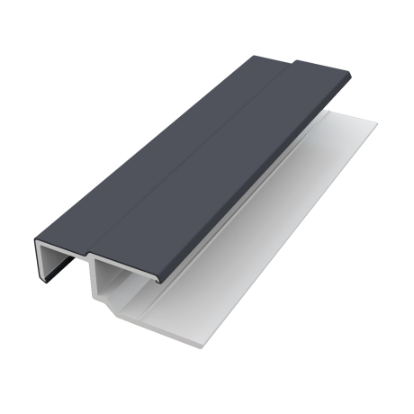 FAZA multifunctioneel profiel 45mm-3m ANTRACIET