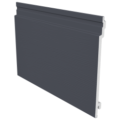 FAZA PVC gevelplaat 2,4m ANTRACIET (pak 6 stuks - 2,62m²)