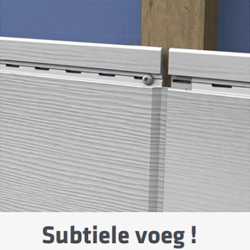 FAZA PVC gevelplaat 2,4m GRIJS (pak 6 stuks - 2,62m²) FAZA PVC gevelplaat 2,4m GRIJS (pak 6 stuks - 2,62m²)