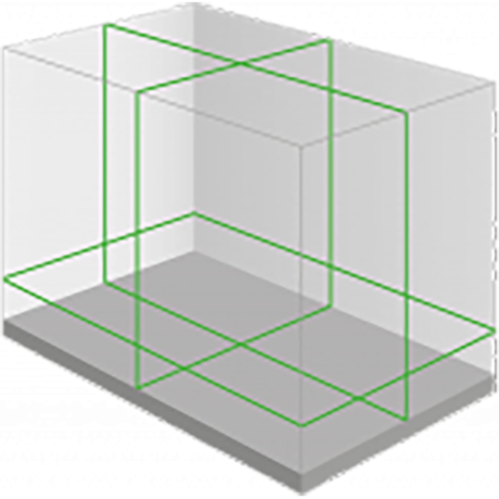 FUTECH MC3D kruislijnlaser Brave Groen + Statief 150 cm  FUTECH MC3D kruislijnlaser Brave Groen + Statief 150 cm